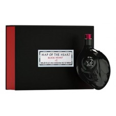Map Of The Heart Black Heart V 2
