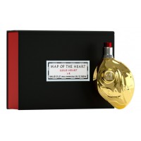 Map Of The Heart Gold Heart