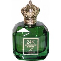Paris World Luxury 24K Supreme Gold Emerald